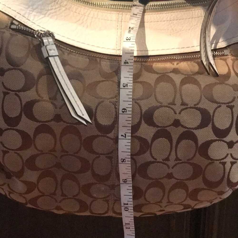 Vintage Signature Coach Hobo Bag - image 5