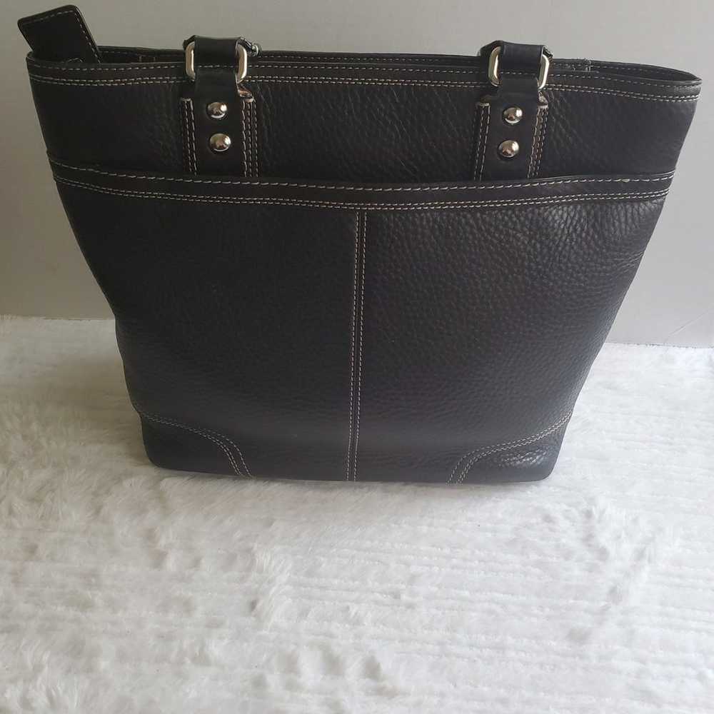 Vintage Leather Coach Purse - image 9