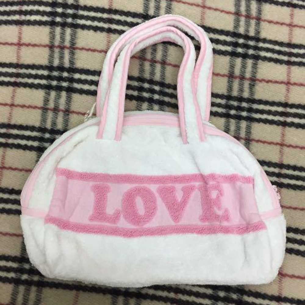 Y2K vintage Peach John "LOVE" heart sports pile b… - image 1