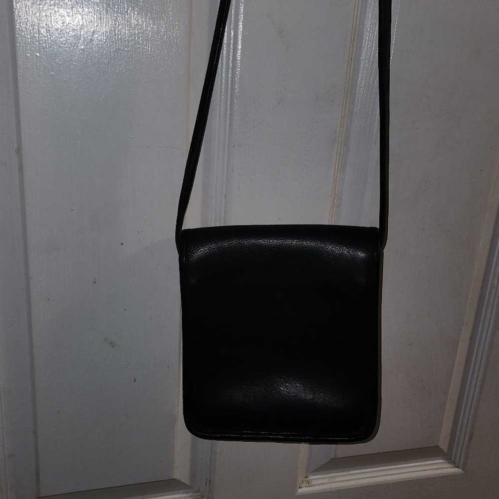 Vintage Coach Legacy Companion Leather Bag black - image 2