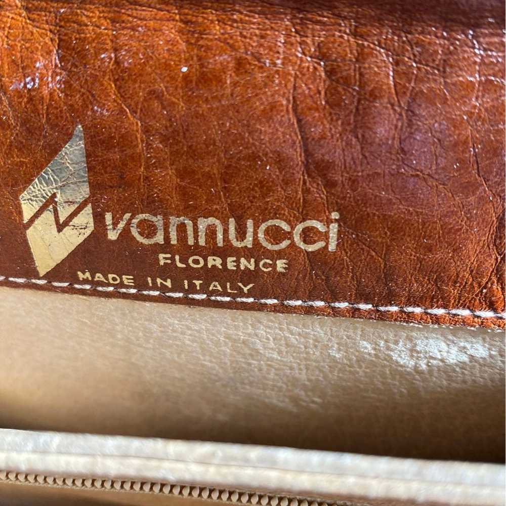 Vintage Vannucci Florence italy handbag purse - image 4