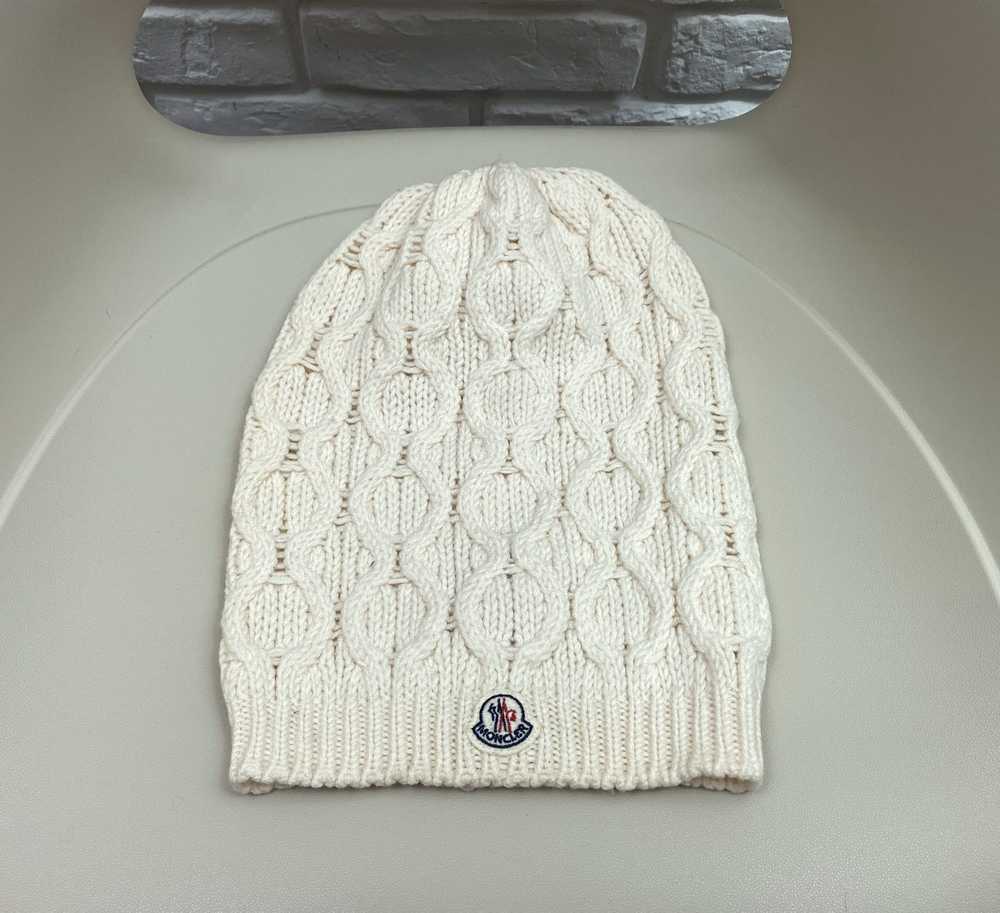 Moncler Moncler Cable Knit Winter Wool Hat Beanie… - image 2