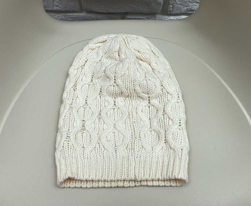 Moncler Moncler Cable Knit Winter Wool Hat Beanie… - image 3