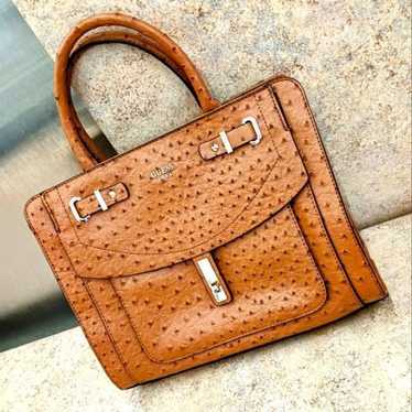 Guess Ostrich Leather Satchel - image 1