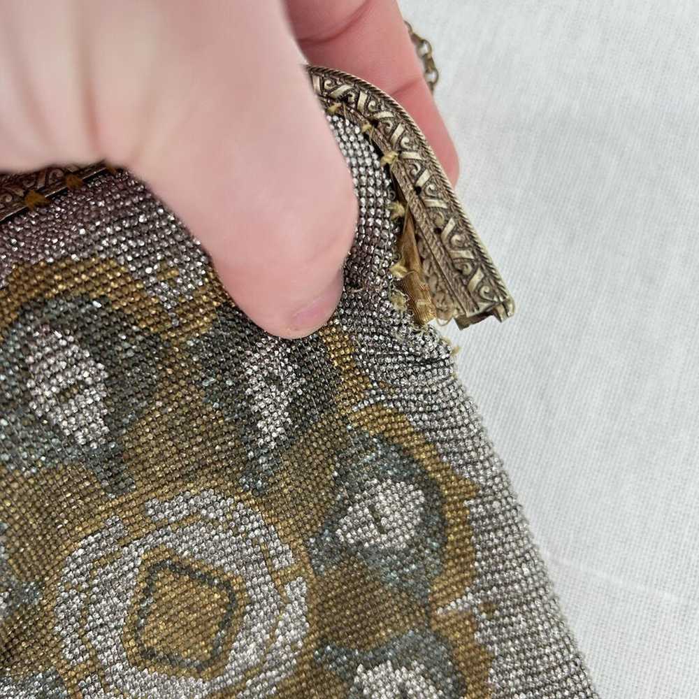 Antique 1920's French Micro Beaded Flapper Purse - image 8