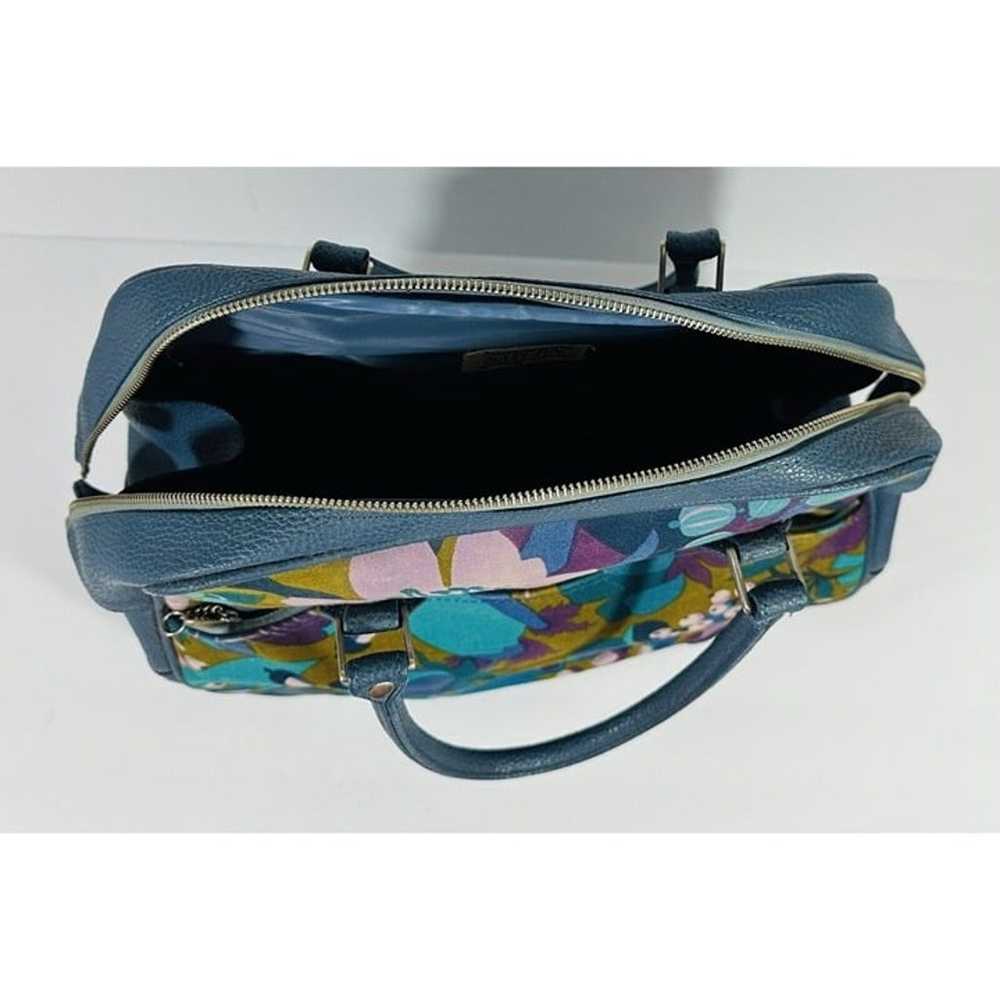 Samsonite Saturn Bag Vintage Dual Handle Zip Flor… - image 6