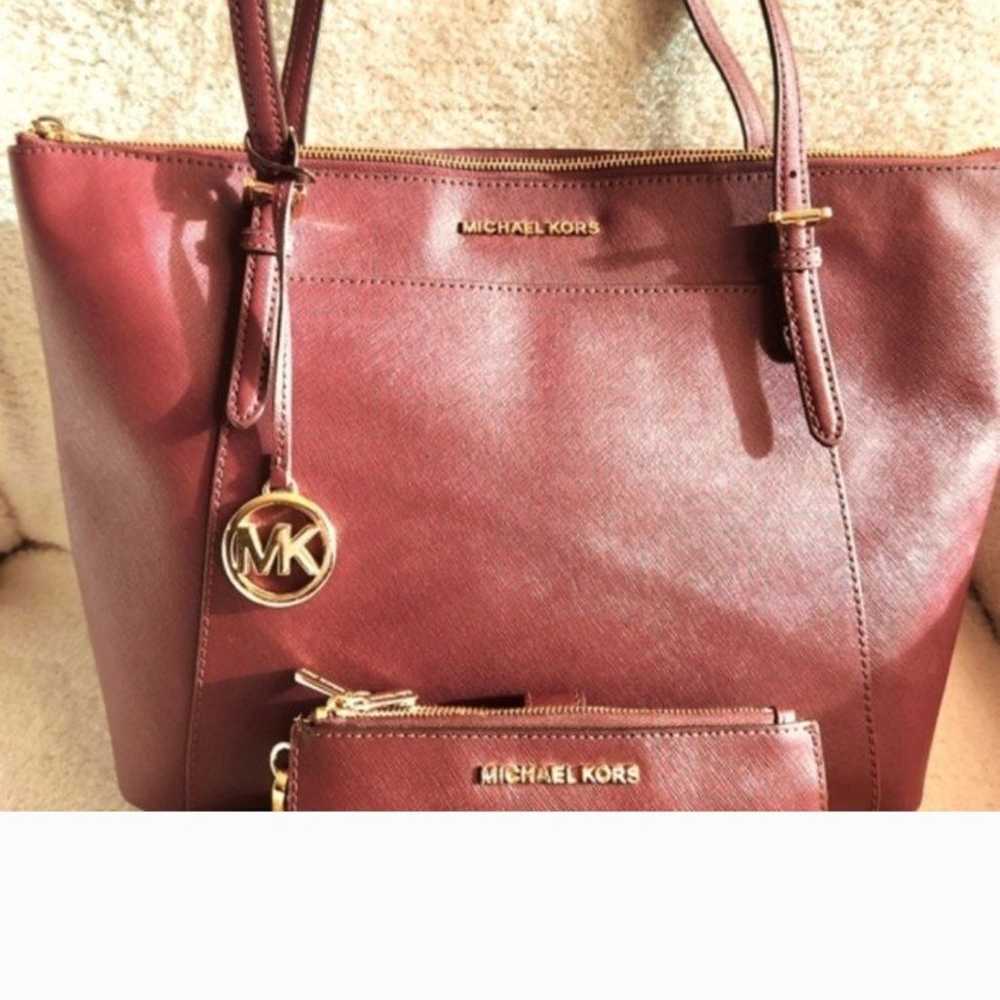 EUC Michael Kors Vintage Bag and Wallet - image 1