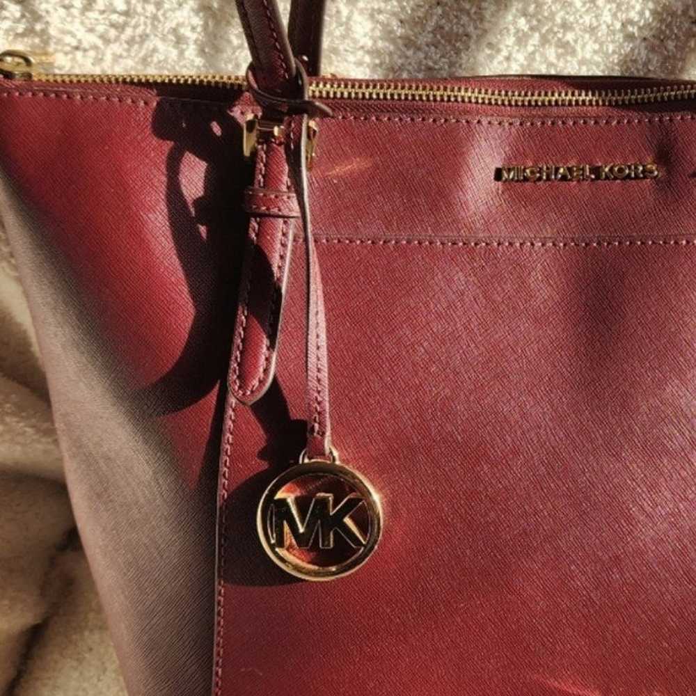 EUC Michael Kors Vintage Bag and Wallet - image 2