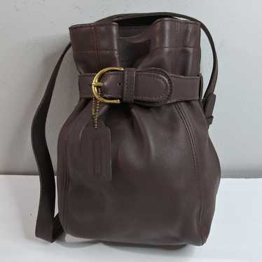 Vintage offers Coach Brown Bucket Bag Set