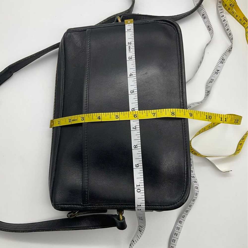 COACH VINTAGE LEATHER CROSSBODY BAG - image 4