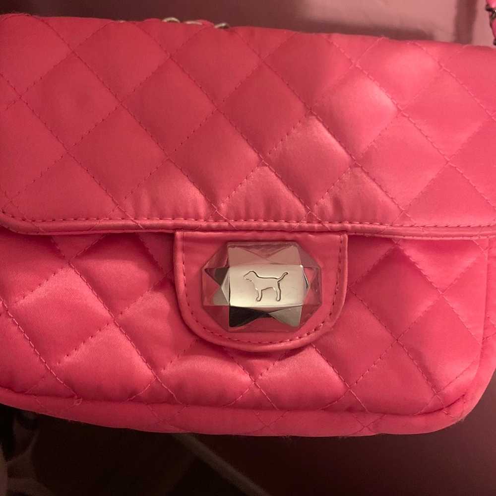 Victorias Secret Pink Crossbody Purse - image 6