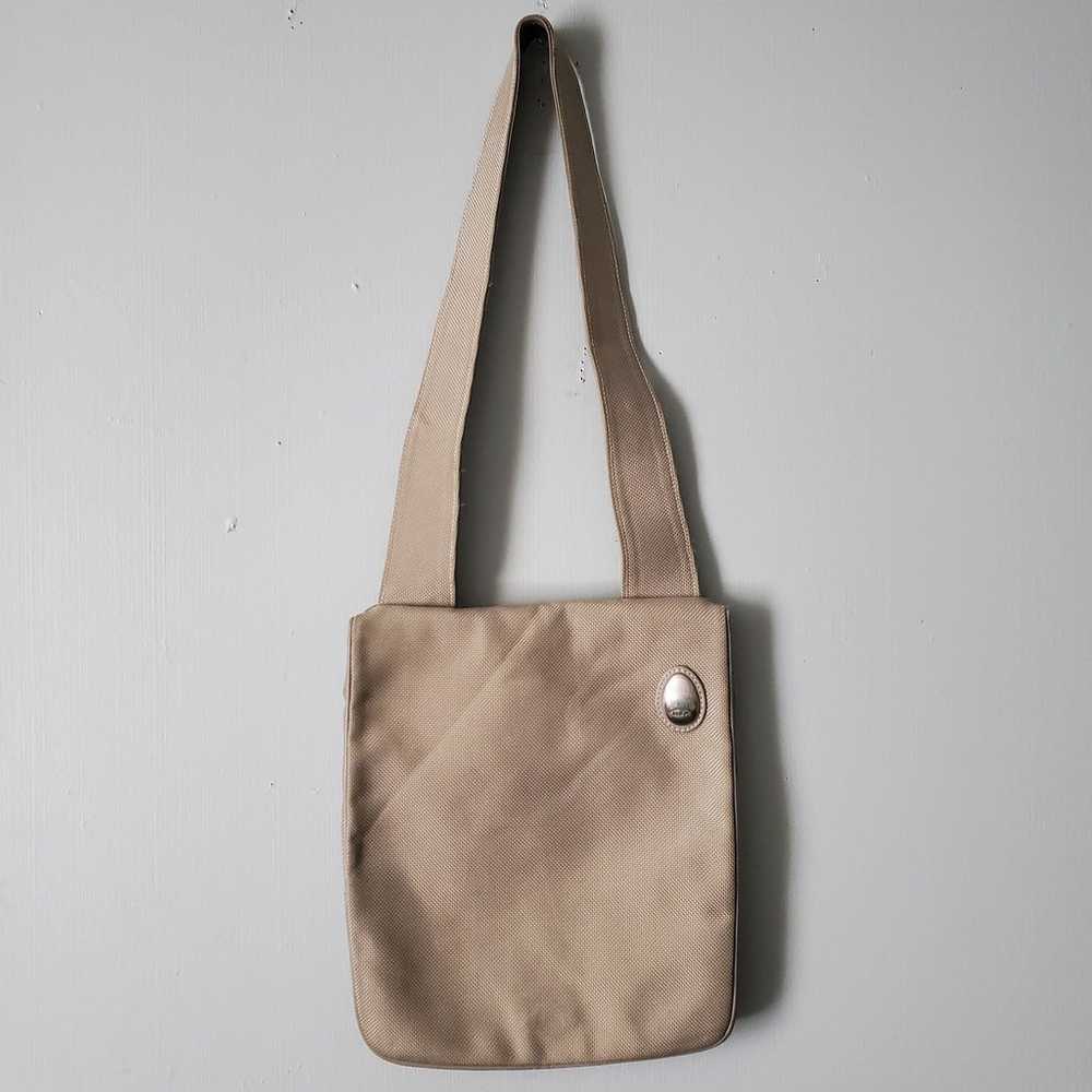 Tumi | Vintage Nylon Leather Shoulder Messenger B… - image 2