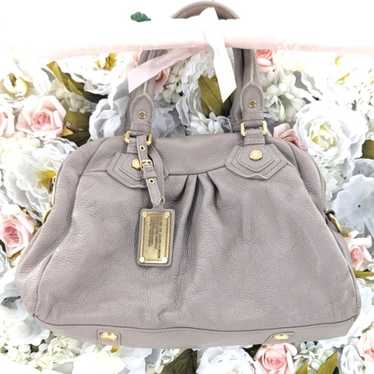 Marc by Marc Jacobs Vintage Leather Taupe Satchel 