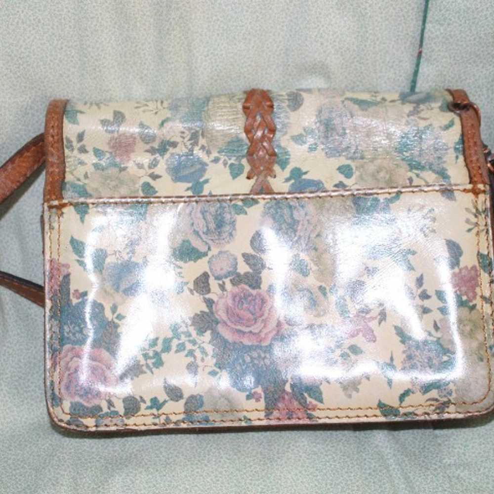 Vintage Patricia Nash Leather Crossbody Bag Flora… - image 3