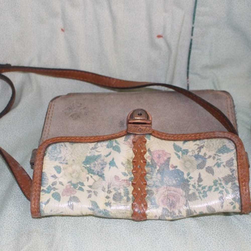 Vintage Patricia Nash Leather Crossbody Bag Flora… - image 4