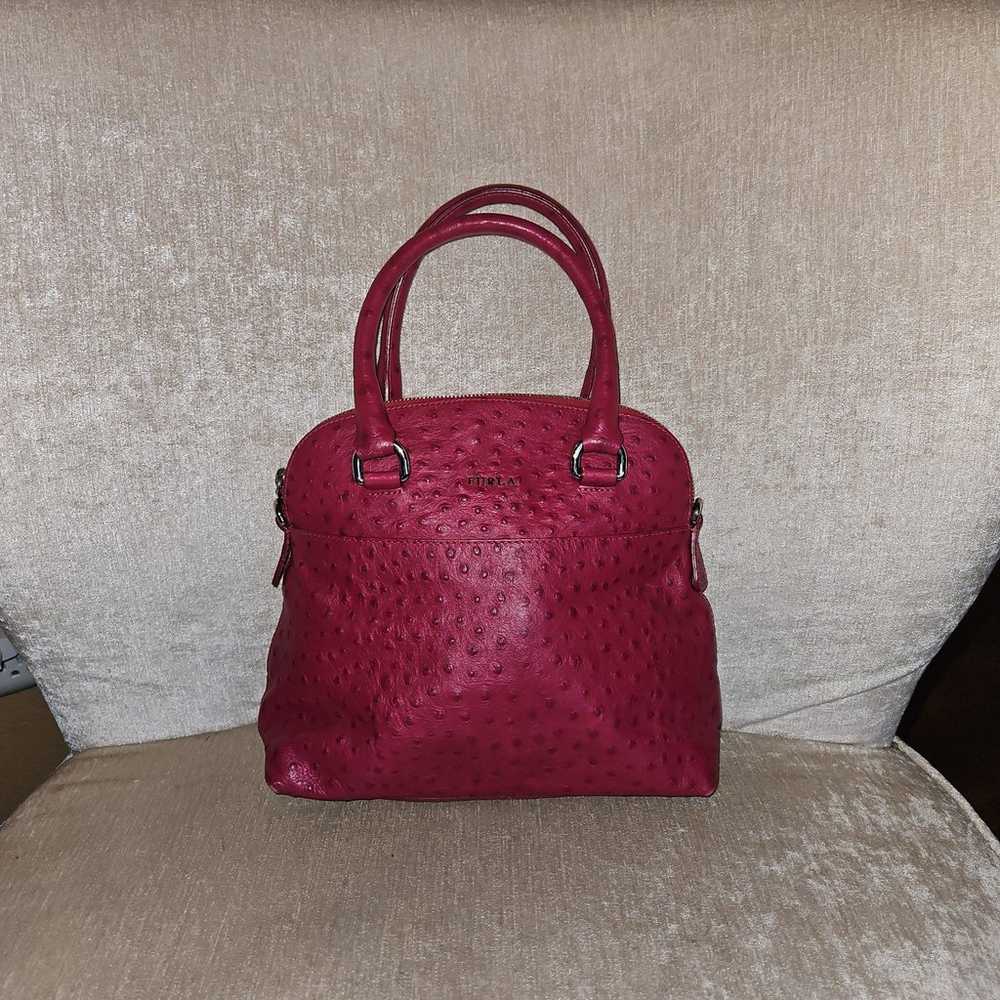 Furla vintage genuine leather bag - image 1