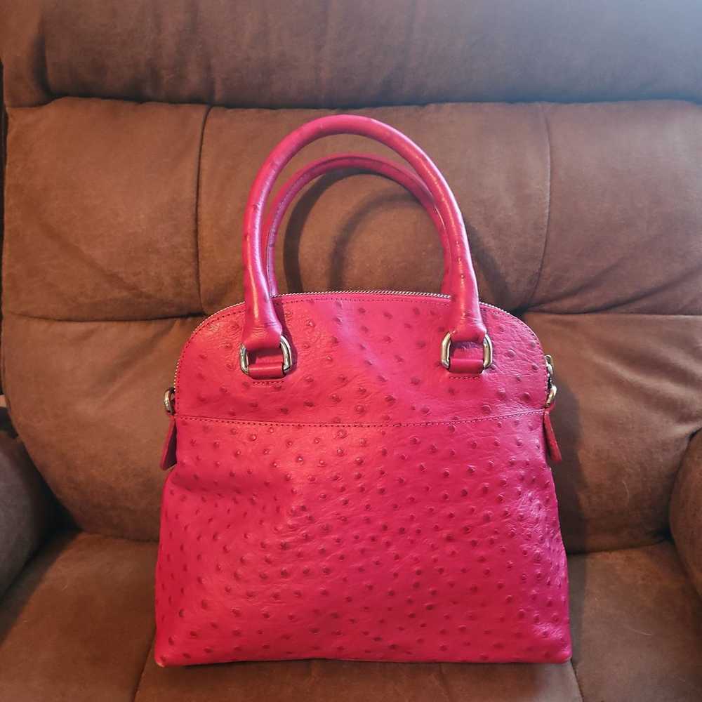 Furla vintage genuine leather bag - image 4