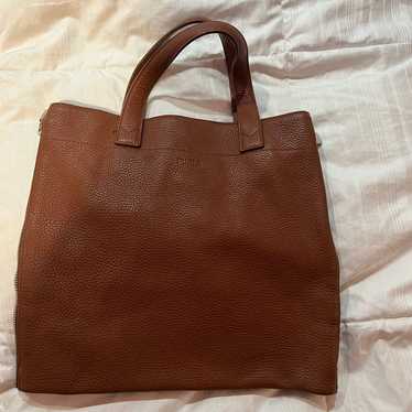 Furla Rare Vintage Large Brown Tote Bag