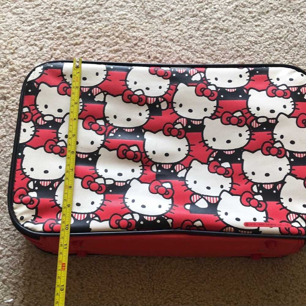 Rare Vintage 1976 Sanrio Hello Kitty Travel Zippe… - image 5