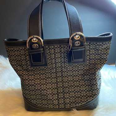 Classic Coach Tote