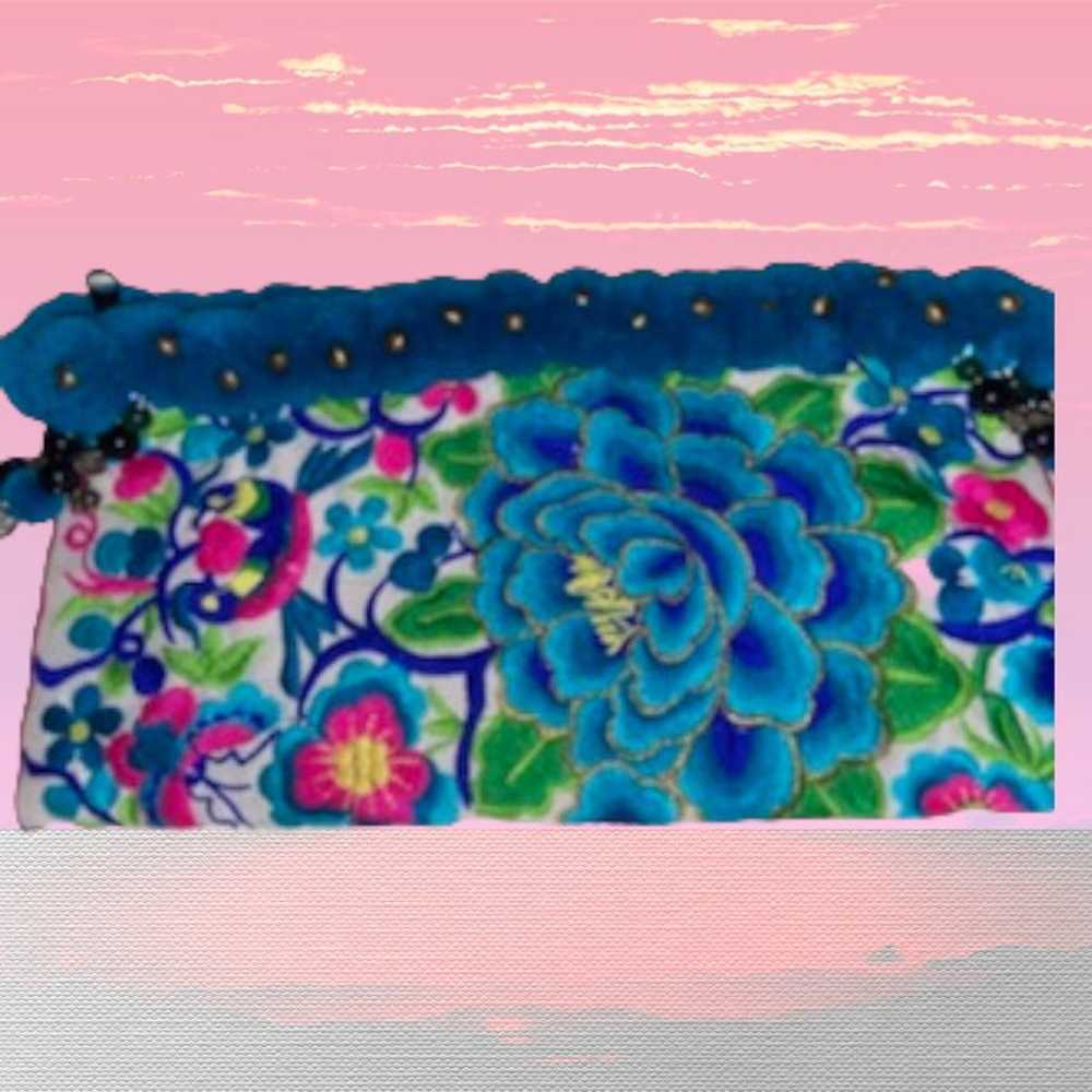 New Thailand Tribal Bohemian Boho Clutch Fabric H… - image 6