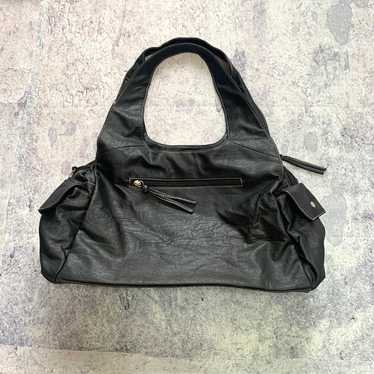 00s archive Leather design handbag y2k