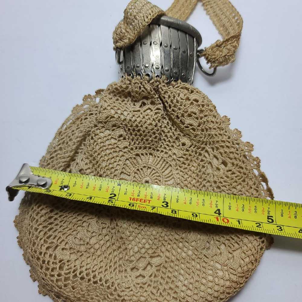 Beautiful vintage knitted purse - image 10