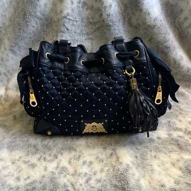 Vintage, navy blue juicy couture purse