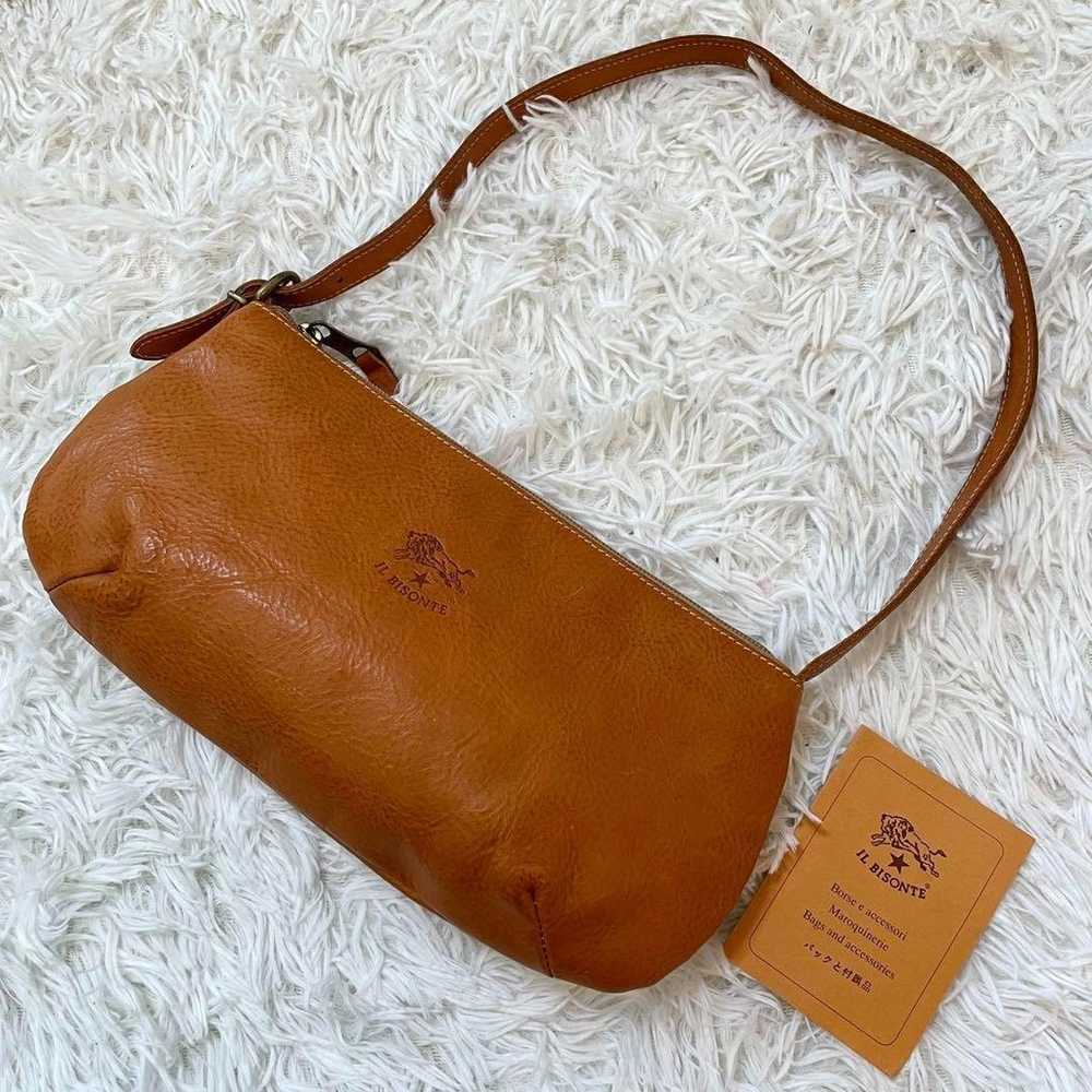 【Excellent Condition】IL BISONTE Shoulder Bag Acce… - image 1