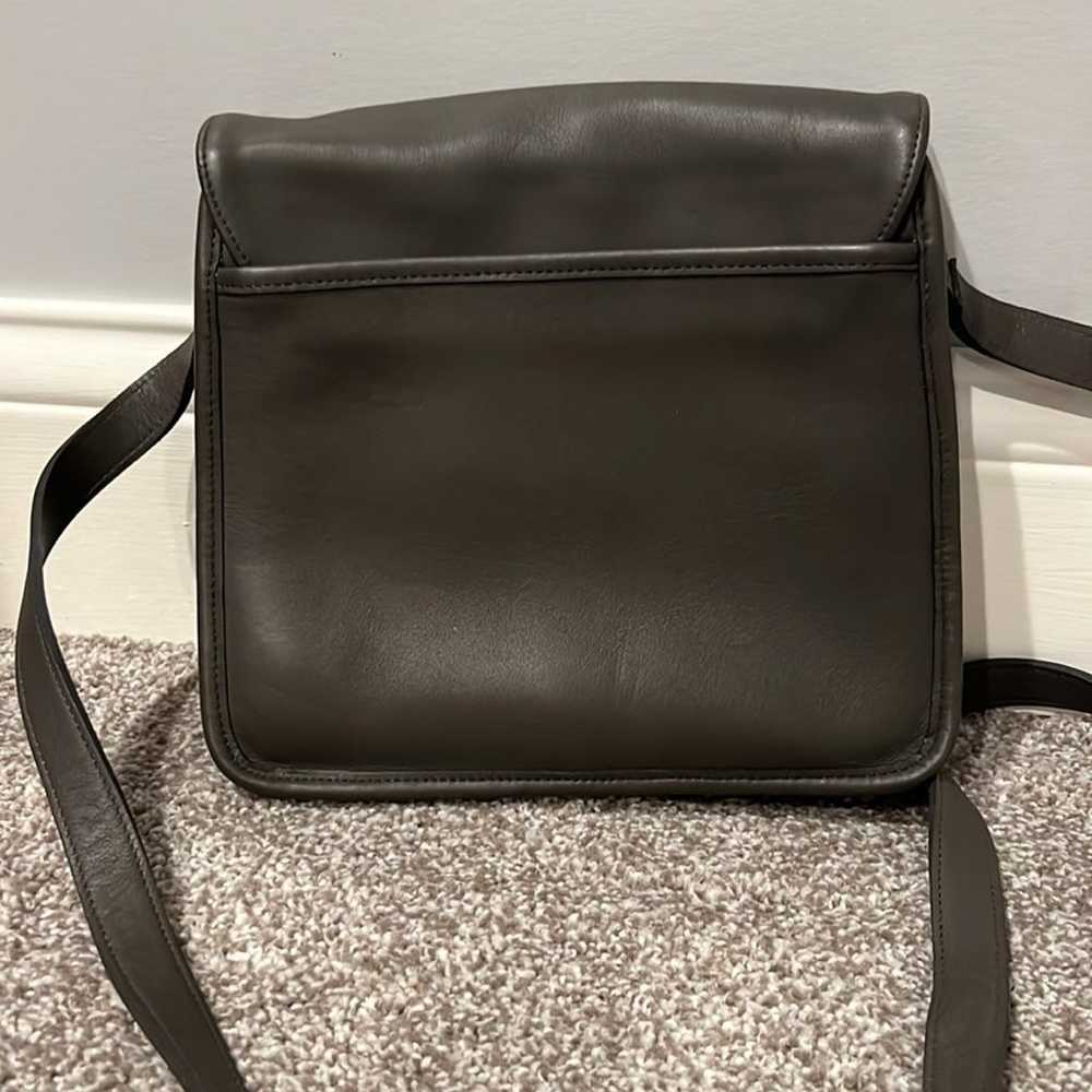 Coach vintage Tribeca Flap Leather Crossbody - image 3