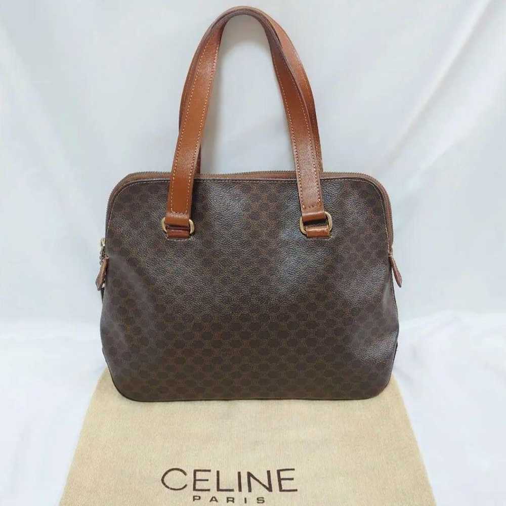 CELINE Macadam Pattern Handbag - image 1