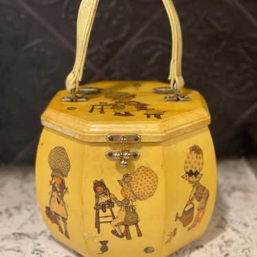 昭和レトロ　カーテン　未使用　ホリーホビー　HOLLY HOBBIE 貴重 昭和レトロ カーテン 未使用 ホリーホビー HOLLY HOBBIE 貴重