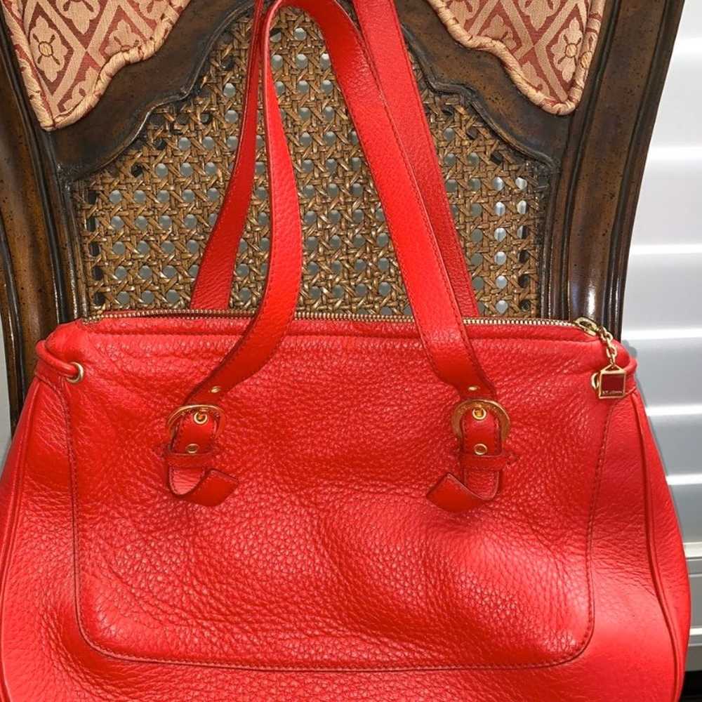 st john red purse - image 4