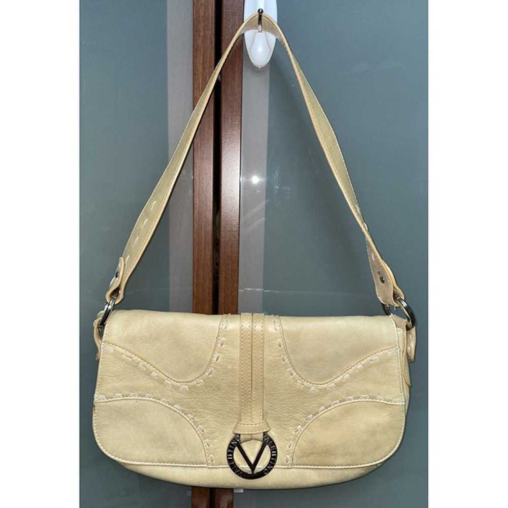 Valentino By Mario Valentino Vintage Tan Leather … - image 1