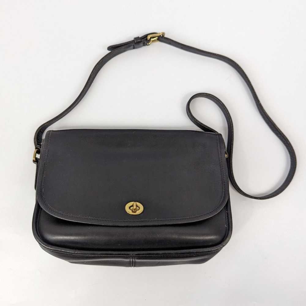 Coach 90s Black Vintage city bag - image 3