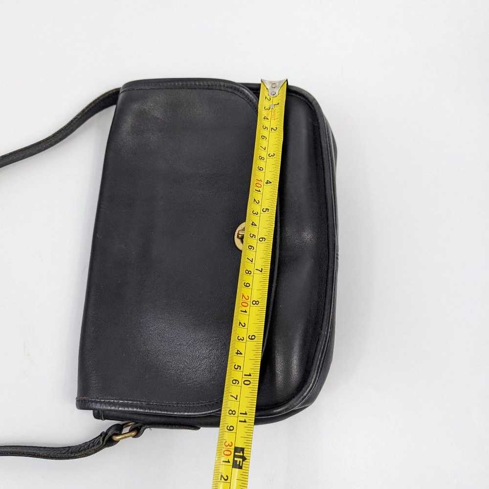 Coach 90s Black Vintage city bag - image 5