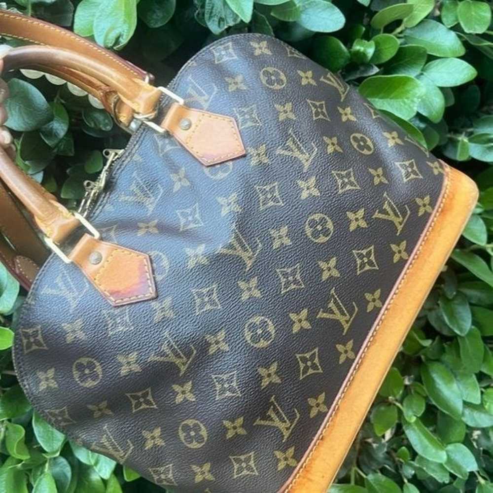 Certified Authentic LOUIS VUITTON Alma Hand Bag V… - image 4