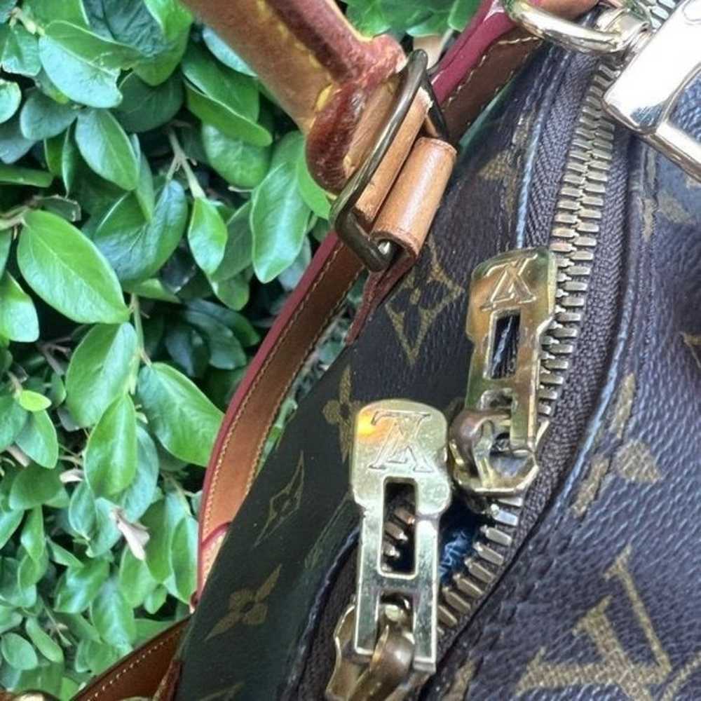 Certified Authentic LOUIS VUITTON Alma Hand Bag V… - image 9