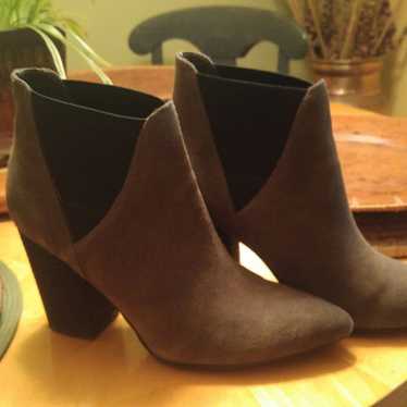 Crown Vintage Suede Booties - image 1