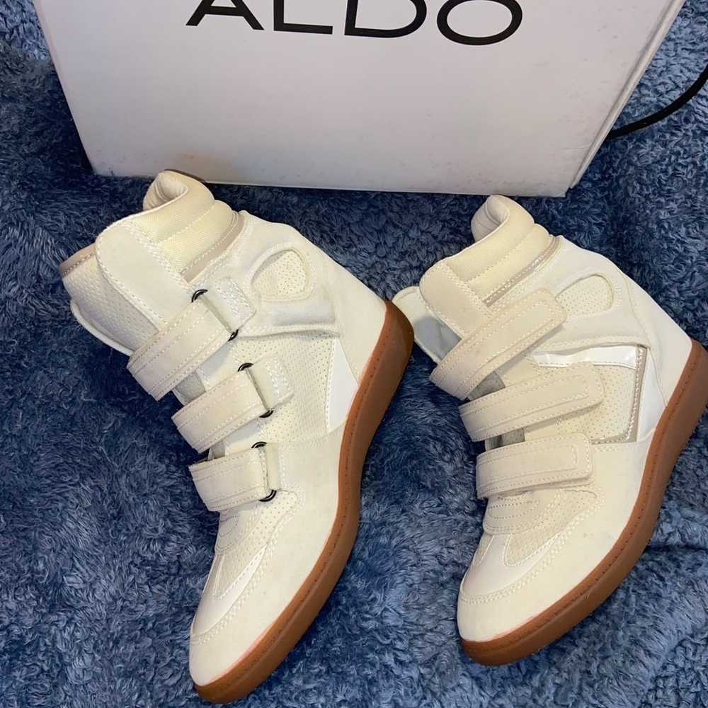 ALDO BOOTS NUMATA   WHITE VINTAGE - image 2