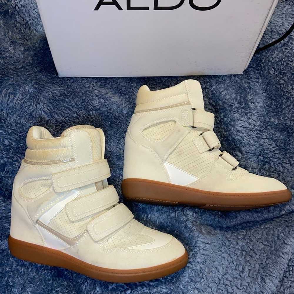 ALDO BOOTS NUMATA   WHITE VINTAGE - image 3