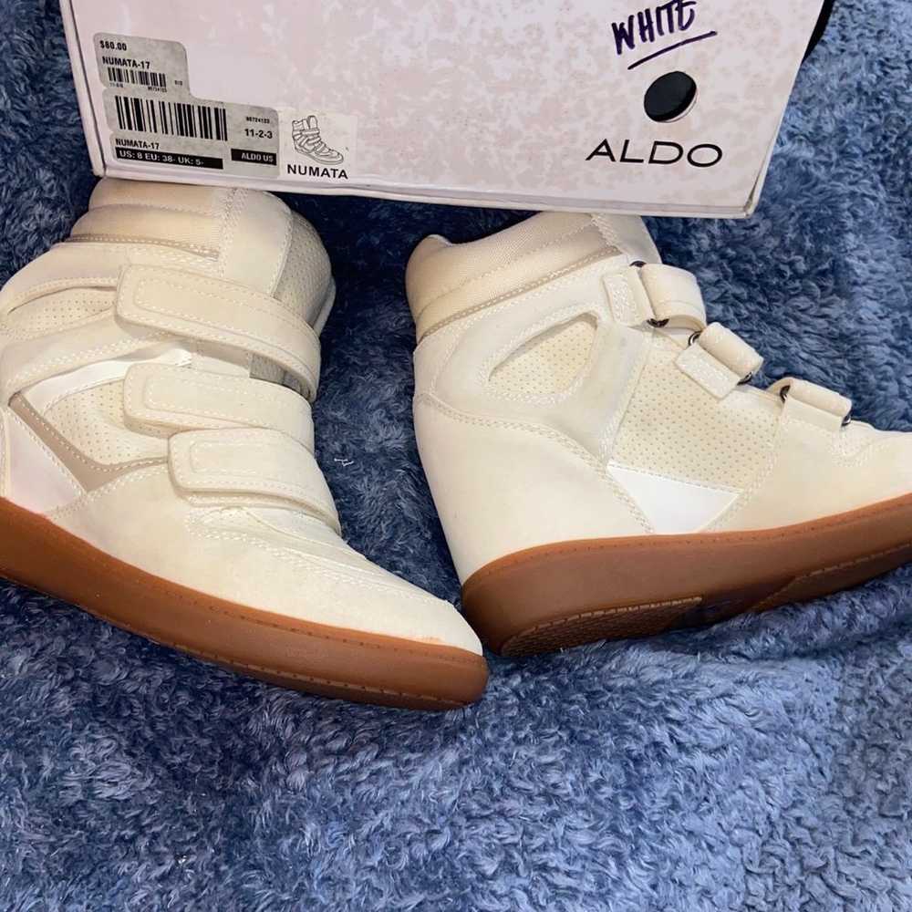 ALDO BOOTS NUMATA   WHITE VINTAGE - image 4