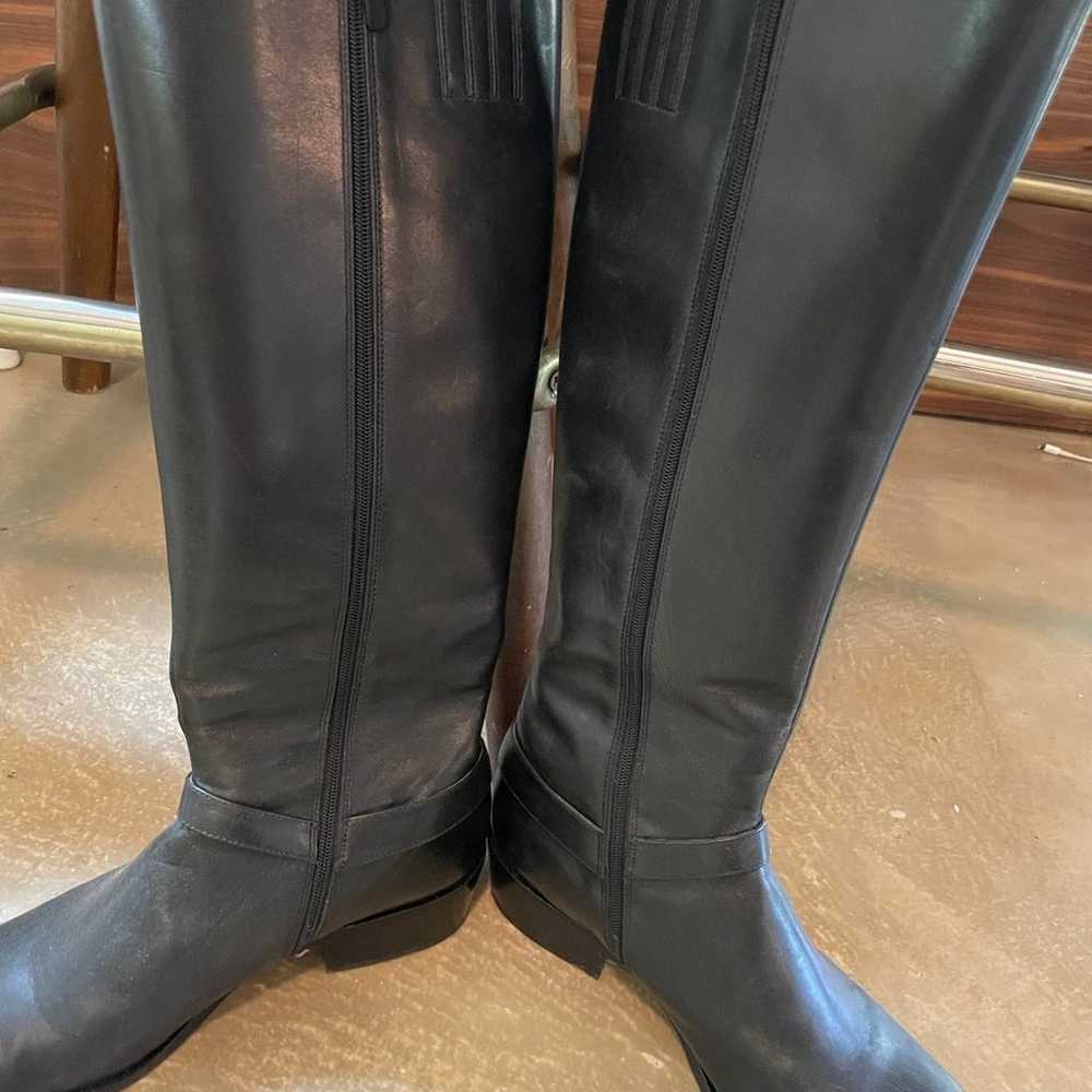 Via spiga tall leather boots size 7.5 - image 3