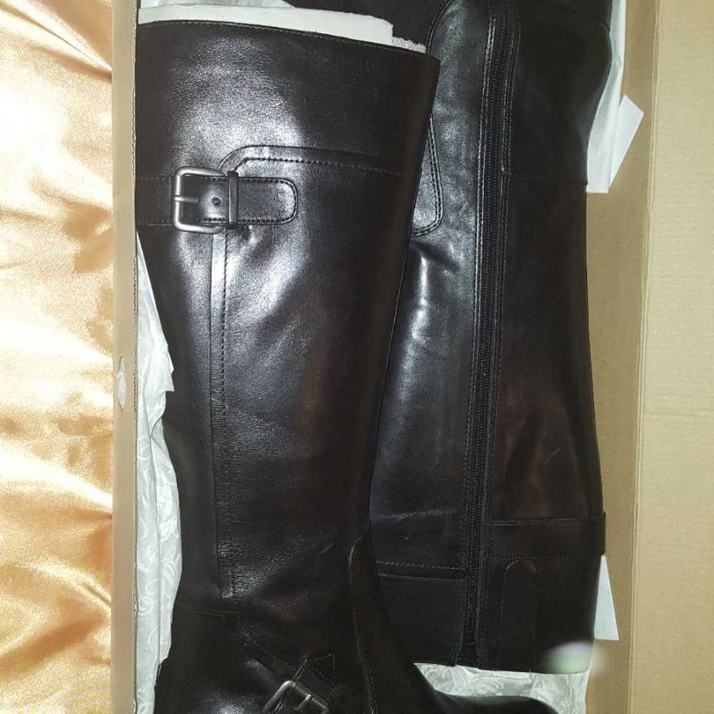 Nine West Black Leather Boots - image 4