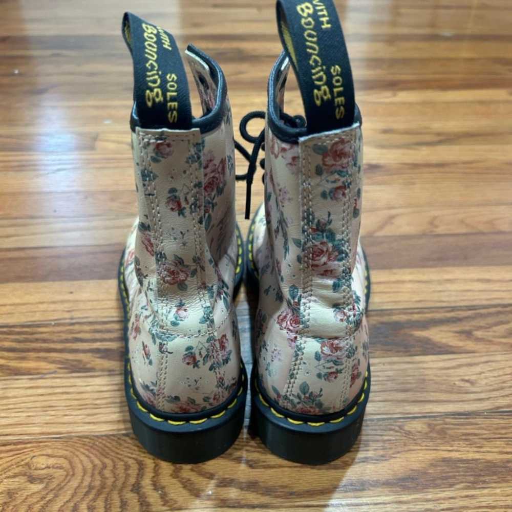 Dr. Martens 1460 Vintage rose light pink floral l… - image 5