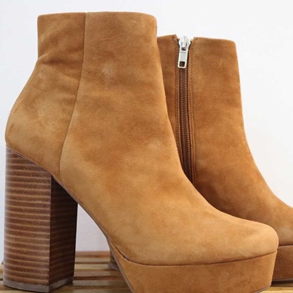 Steve Madden Suede High Heel Boots Women Size 7 - image 2