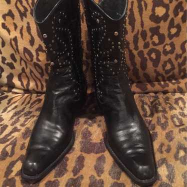 Vintage Stuart Weitzman studded boots