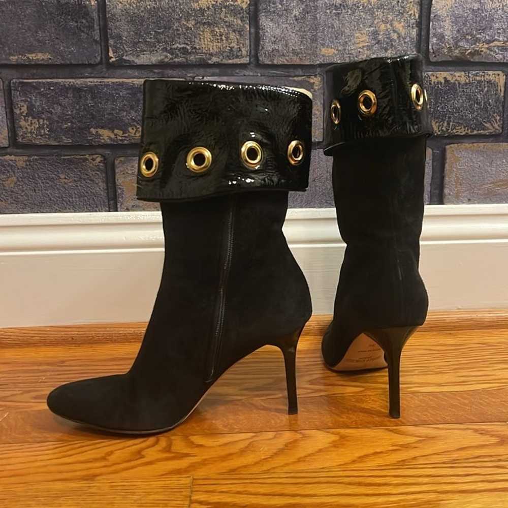 Jimmy Choo Vintage Black Heeled Boots - image 2