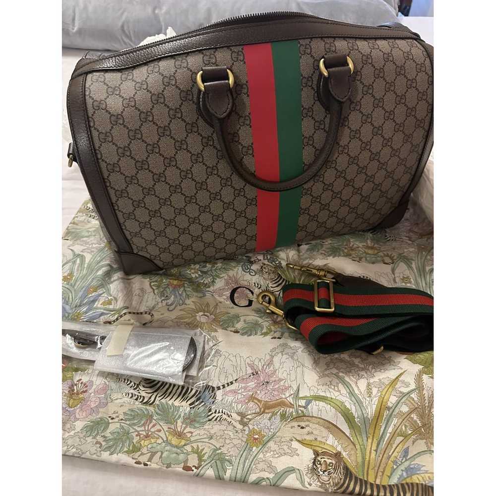 Gucci Ophidia leather weekend bag - image 5