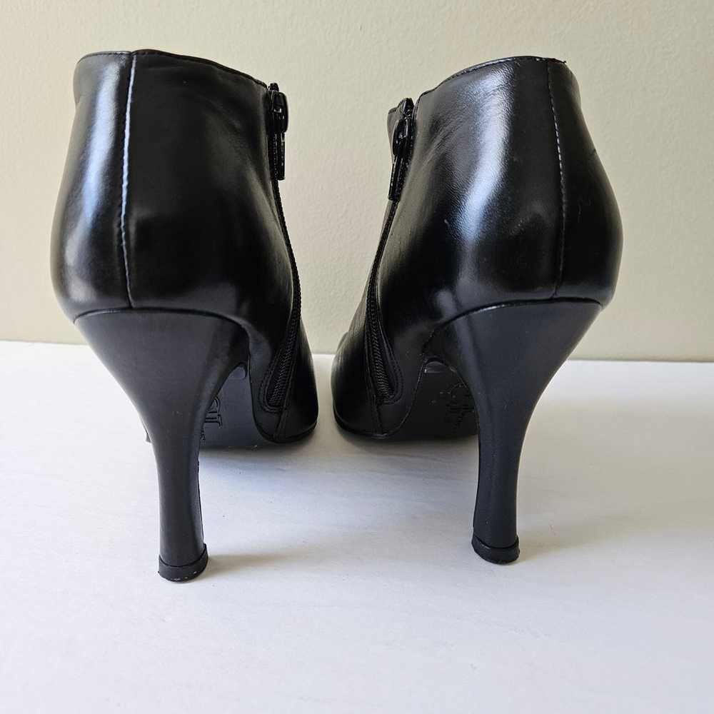 Vintage Y2K Chinese Laundry Black Leather Pointed… - image 5